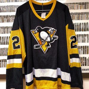 CCM Maska -Pittsburg Penguins Jim Paek vintage jersey (1991) L